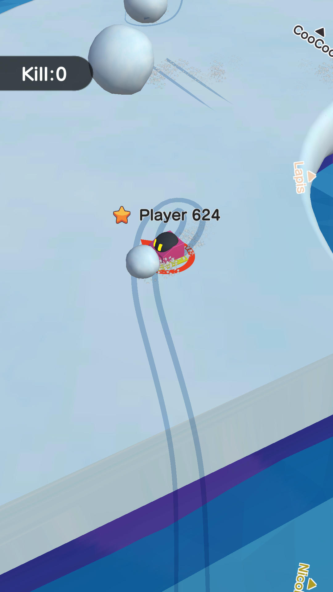 雪球大乱斗 ゲームのスクリーンショット