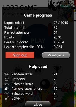 Скриншот игры Quiz: Logo game