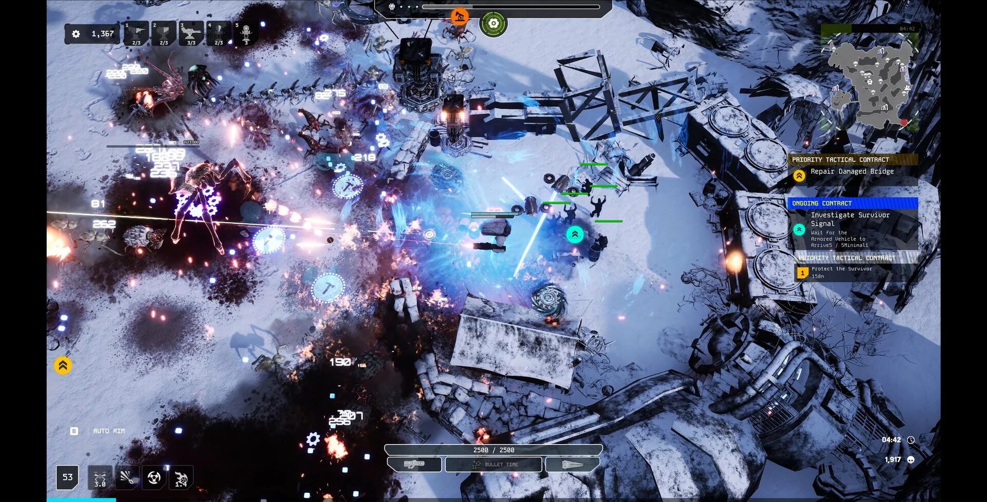 Iron Core: Mech Survivor Game Screenshot
