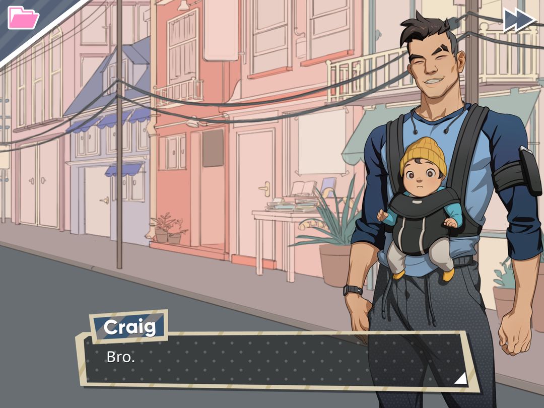 Screenshot of Dream Daddy