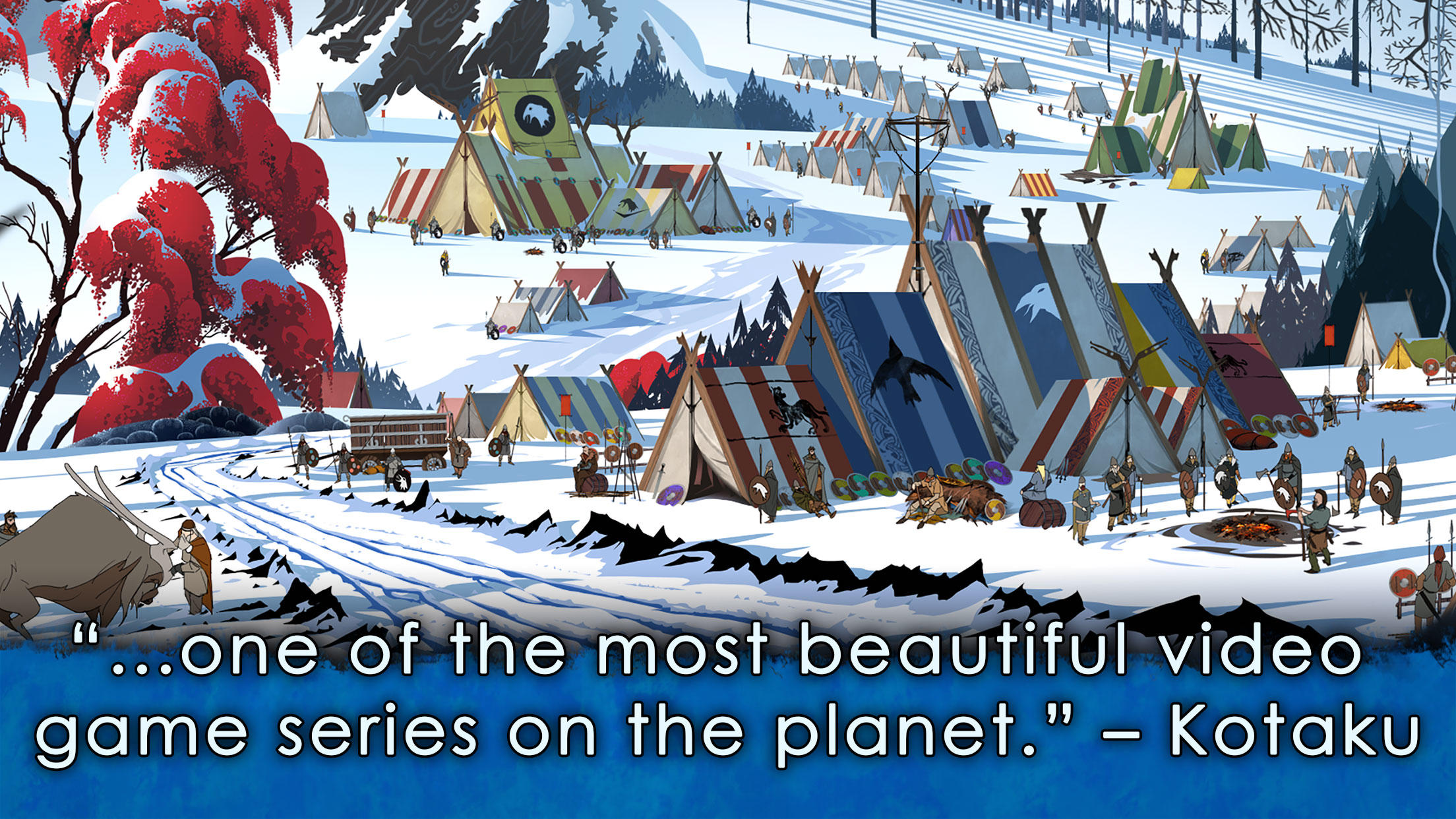 Banner Saga 2 Game Screenshot