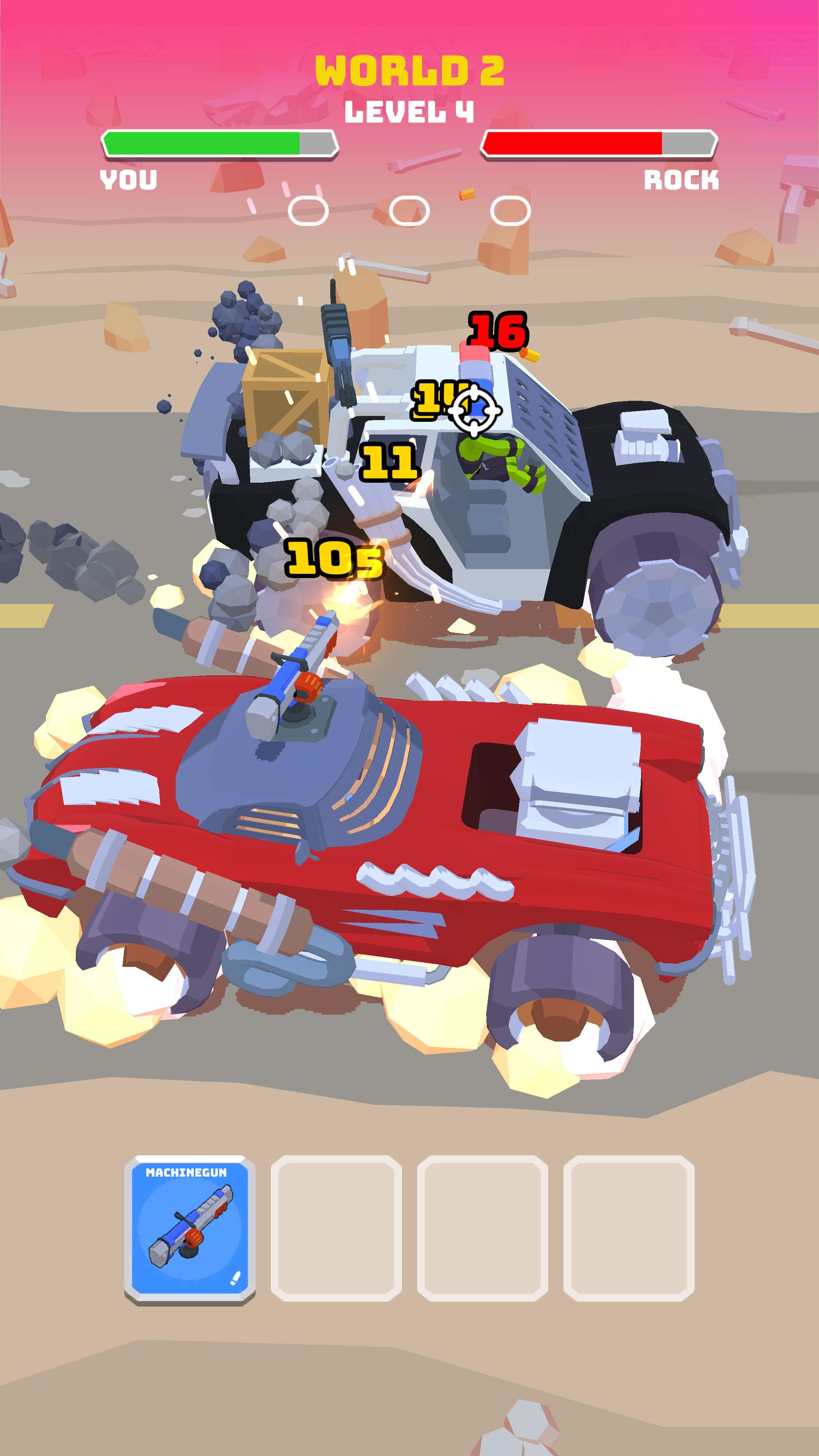 Screenshot of Survivor In Rage Road