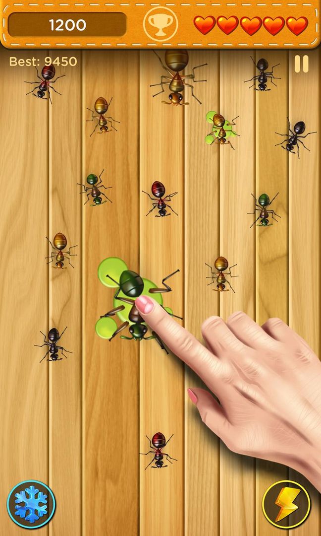 Screenshot of Bug Smasher Best Cool And Fun Game