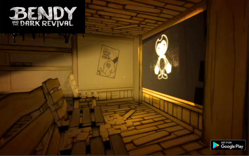 Screenshot of Hint Bendy and the dark revival game