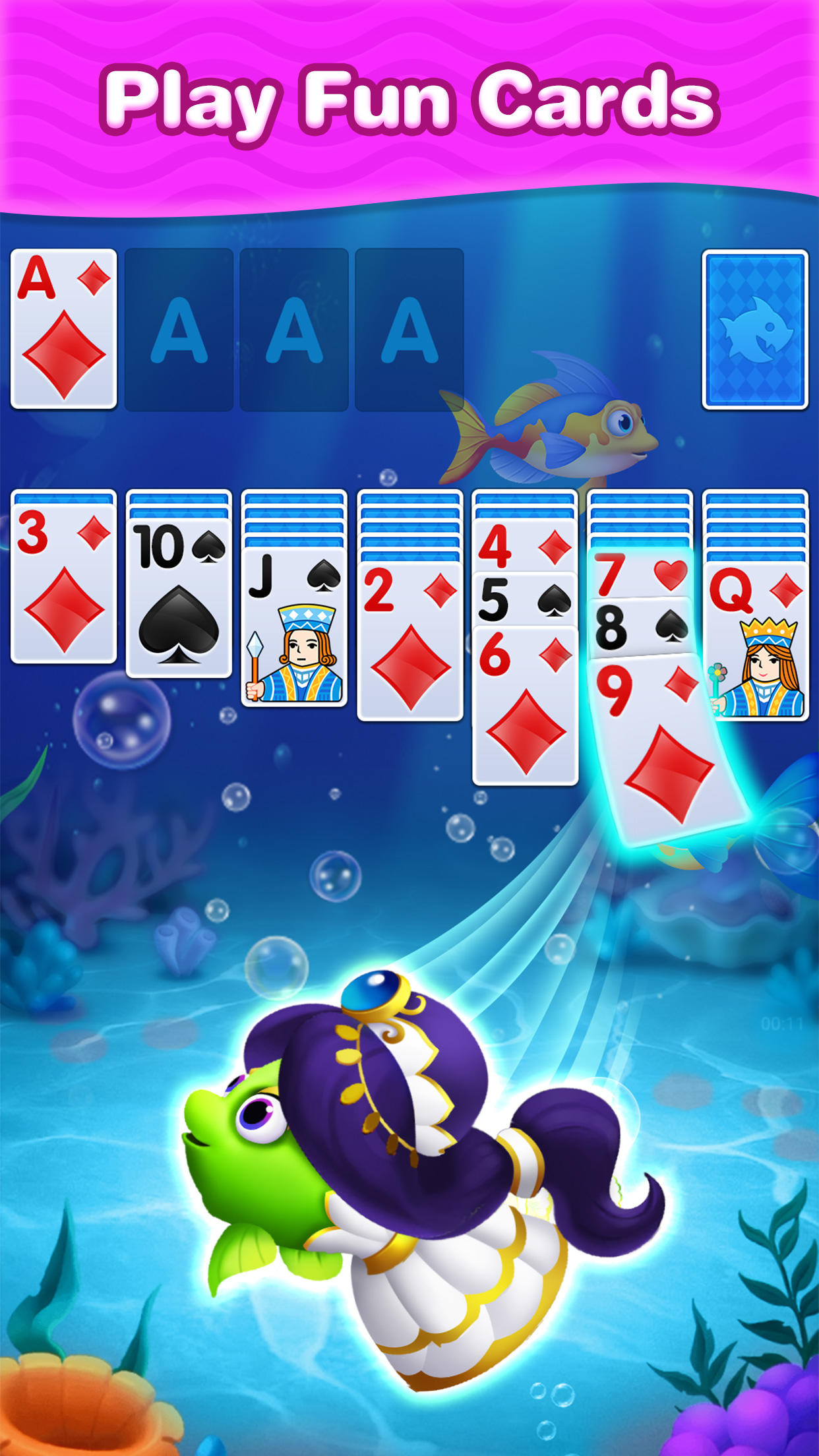 Solitaire Fish - Klondike Game android iOS-TapTap