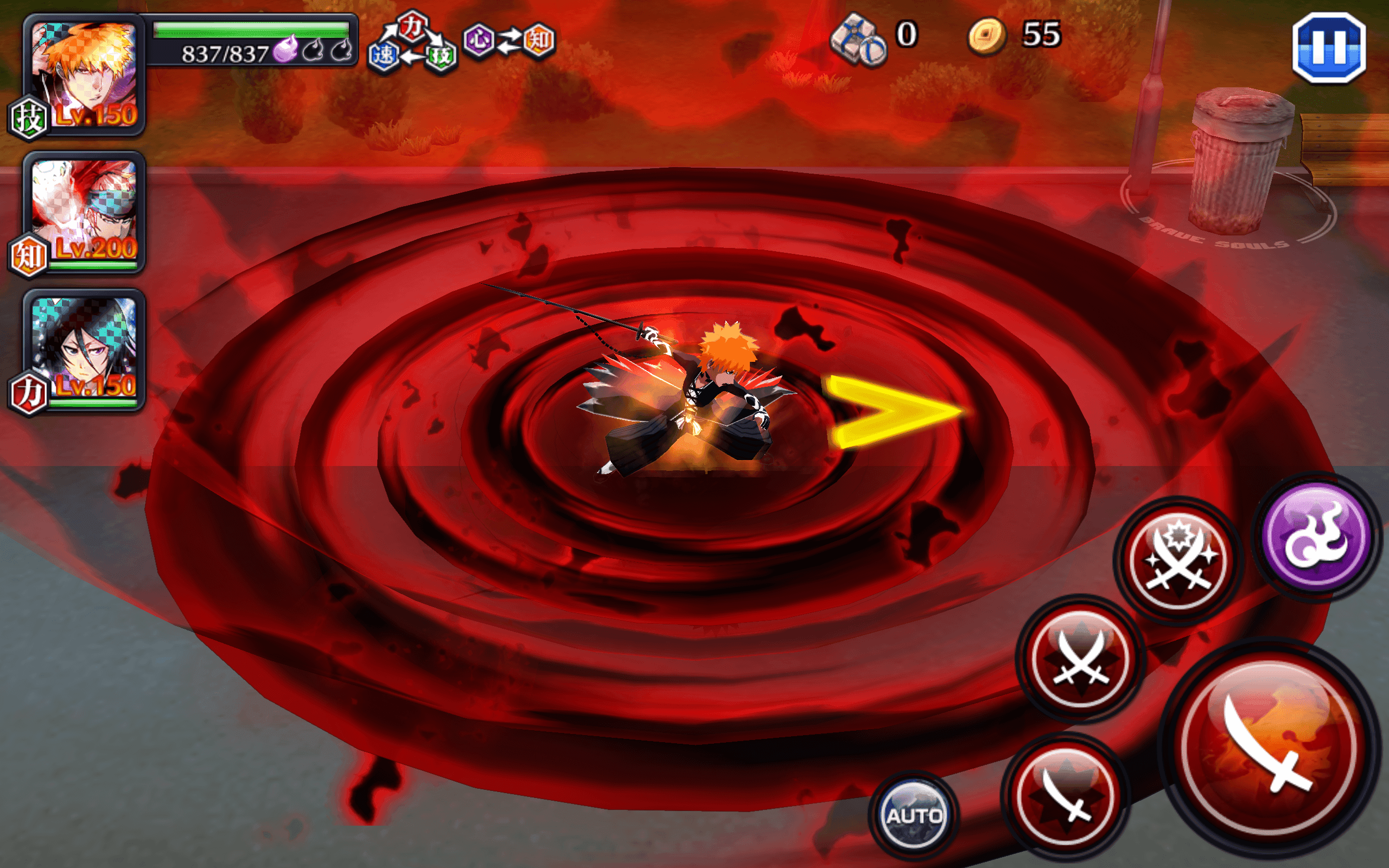 BLEACH Brave Souls - แอ็กชัน 3D ภาพหน้าจอเกม