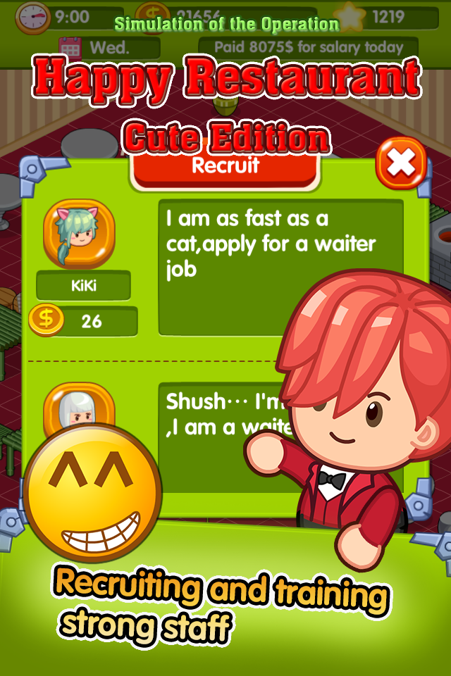 Скриншот игры Happy Restaurant cute edition