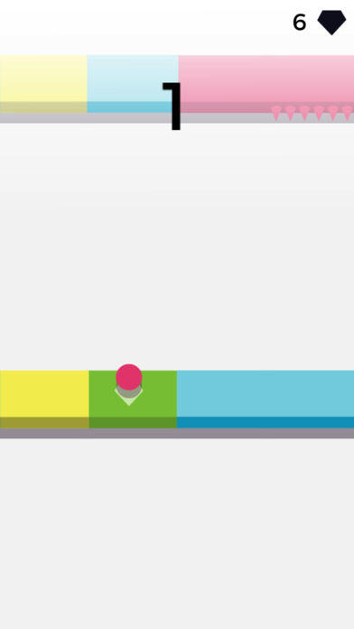 Flashy Ballz - color challenge Game Screenshot