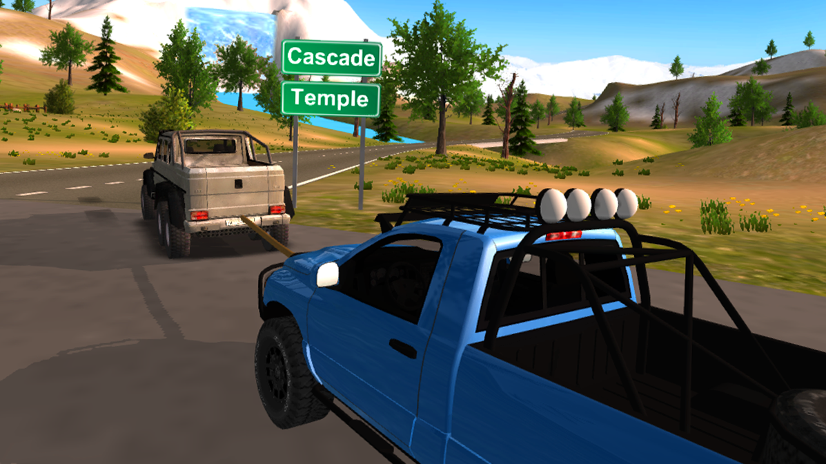 6x6 Offroad Truck Driving Simulator 遊戲截圖