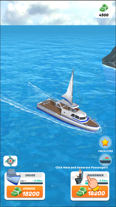 Screenshot of Idle Cruiseliner