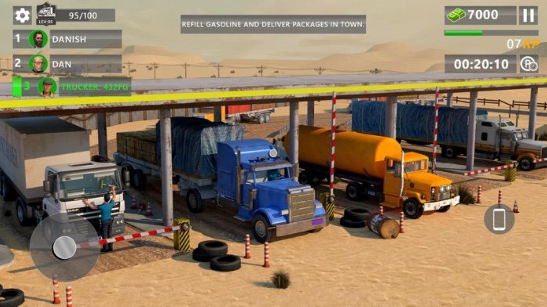 Banner of Jeux de simulation de stationnement de camions 