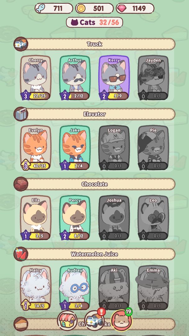 My Cat Tower : Idle Tycoon ภาพหน้าจอเกม