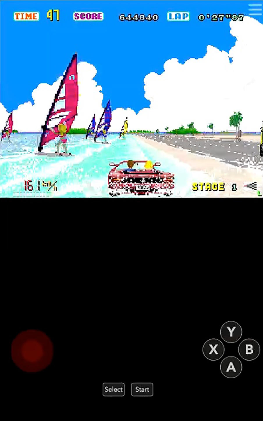 OutRun Game Screenshot