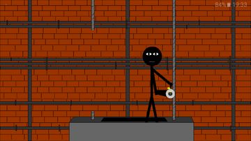 Stickman escape lift Game Screenshot