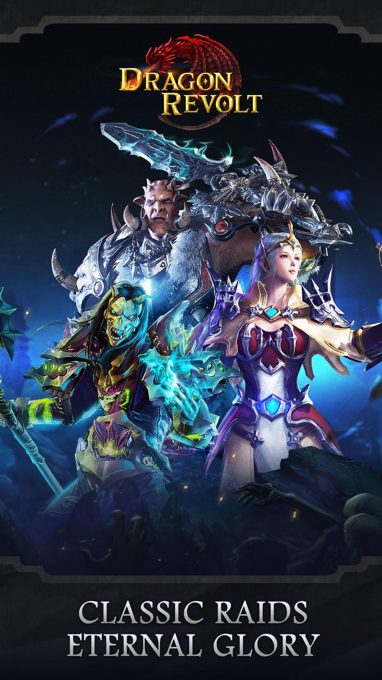 Dragon Revolt - Classic MMORPG ภาพหน้าจอเกม