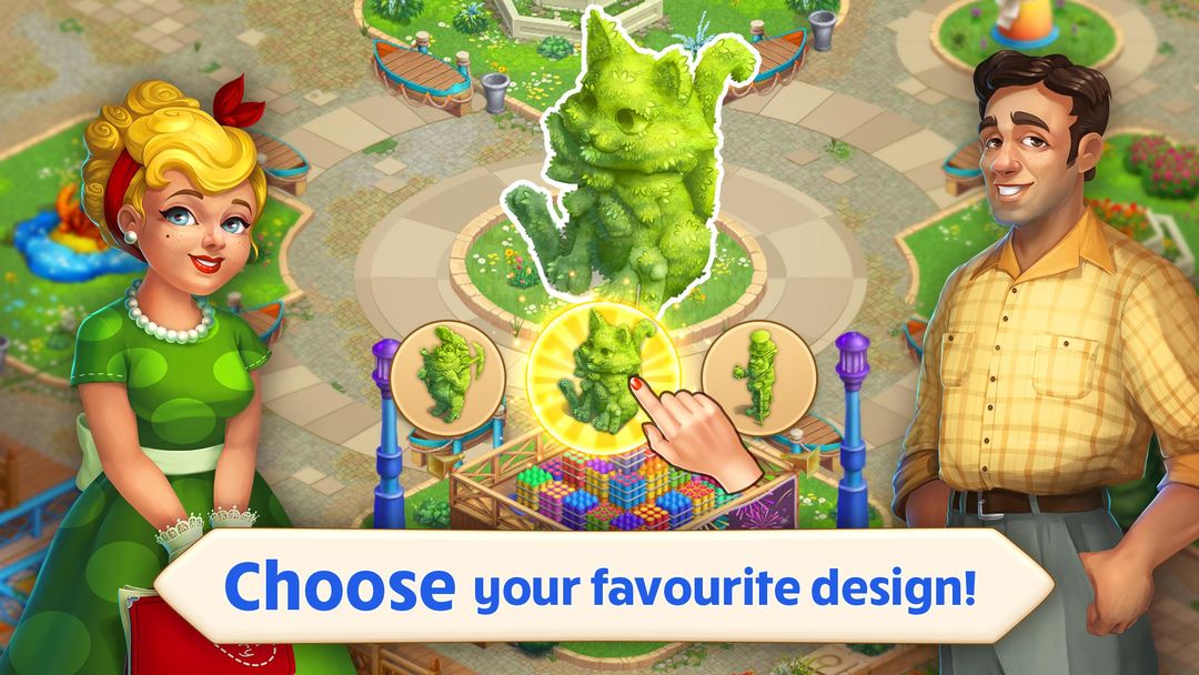 Matchland - Build your Theme Park ภาพหน้าจอเกม