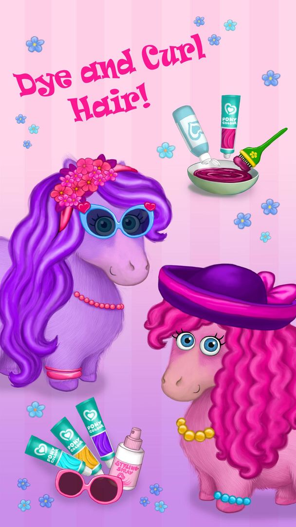 Pony Sisters in Hair Salon ภาพหน้าจอเกม