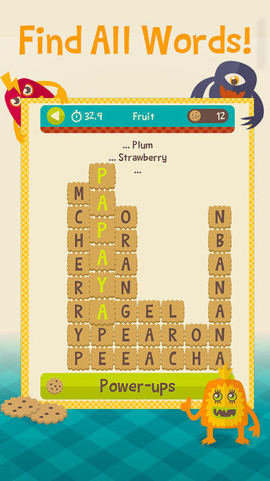 Word Monsters ภาพหน้าจอเกม