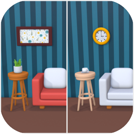 Differences 3D Hidden objects