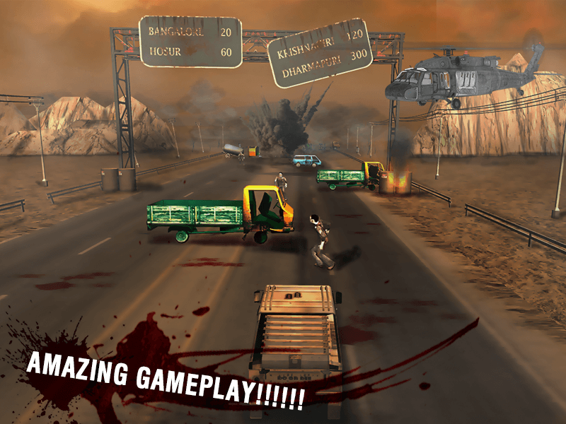 Screenshot 1 of Đường Zombie 3D 1.2