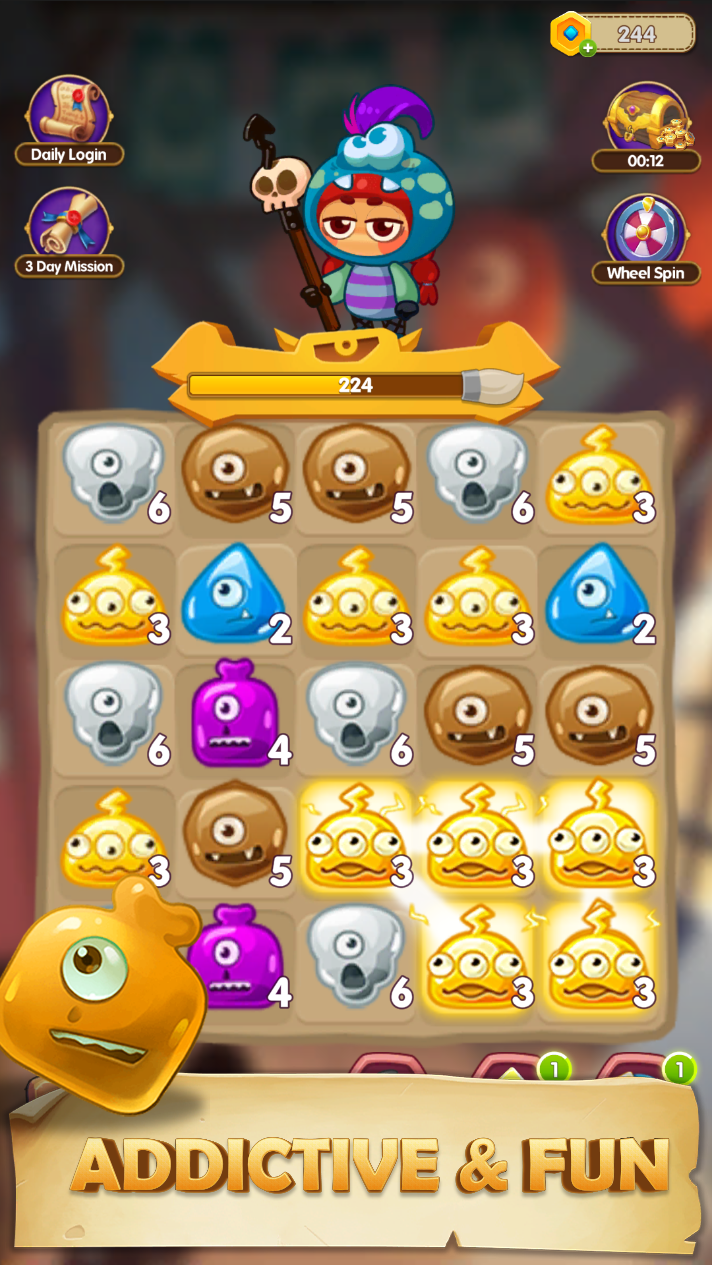 Monster Rush 2248 Game Screenshot