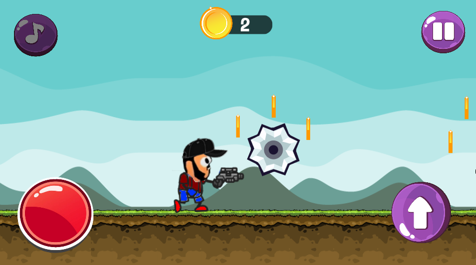 Cheb Larbi:  run shootr game Game Screenshot