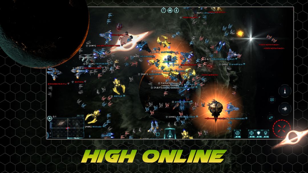WarUniverse: Cosmos Online screenshot game
