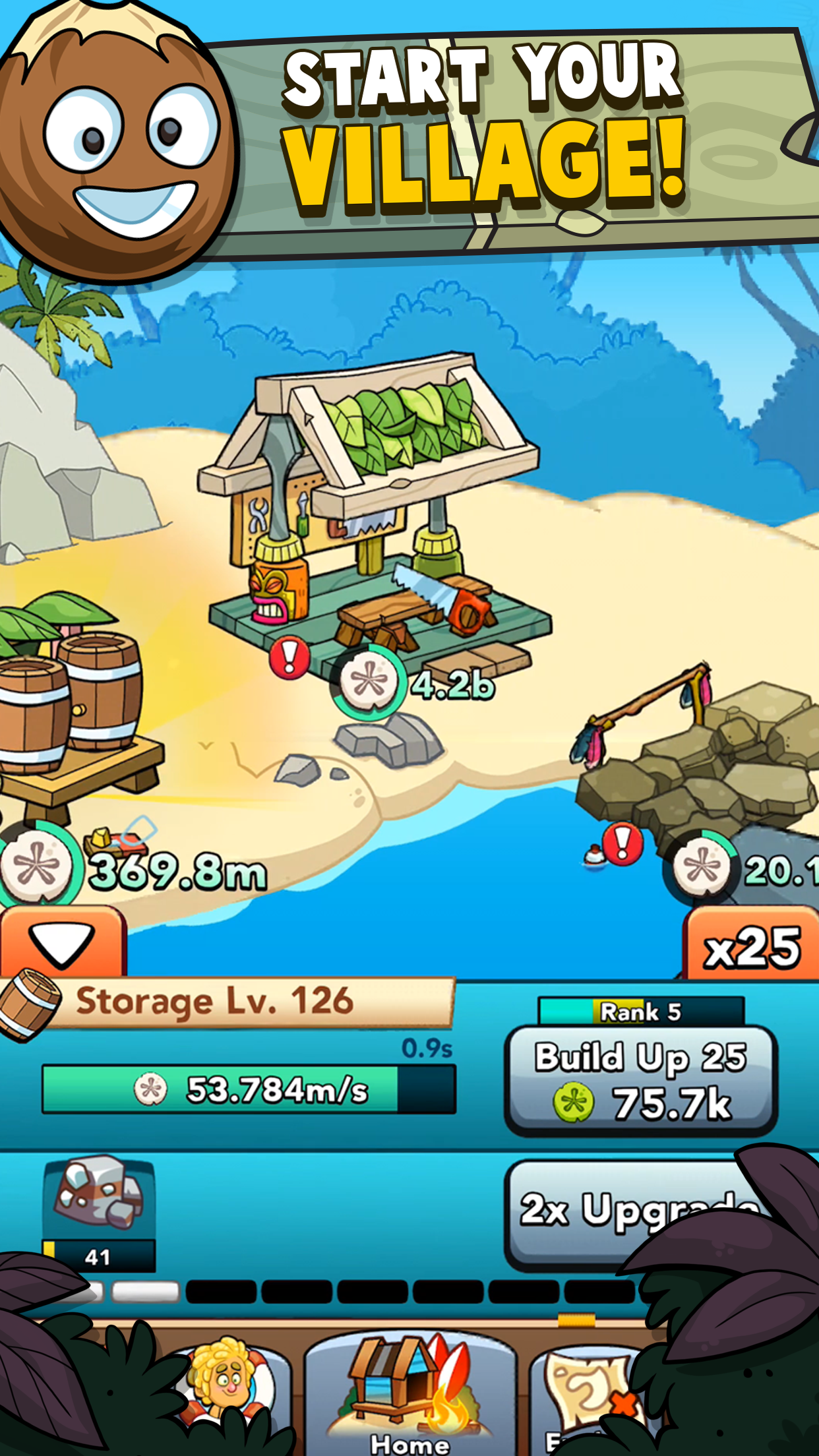 Castaway Cove Game Screenshot