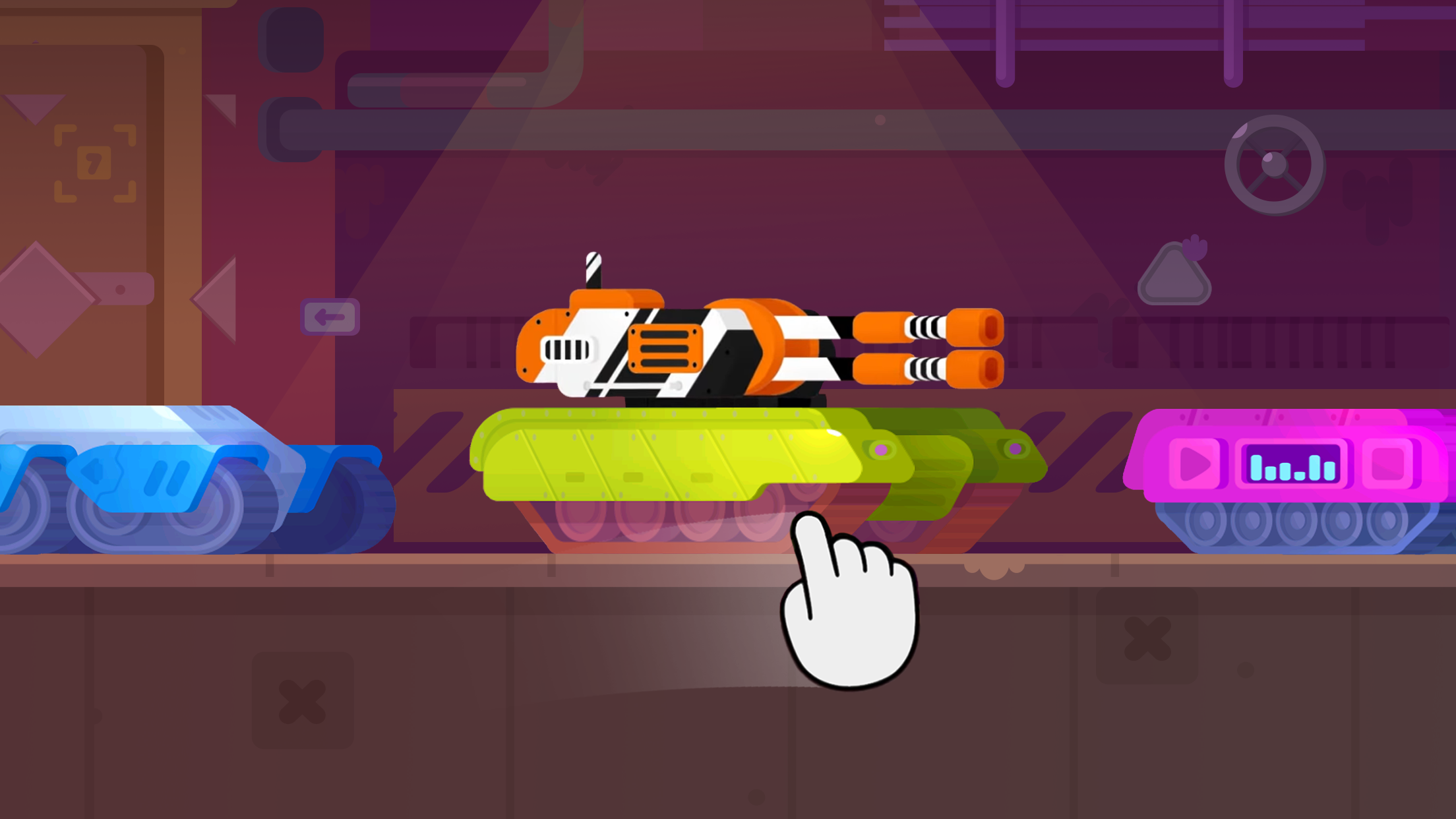 Tank Stars Game Screenshot