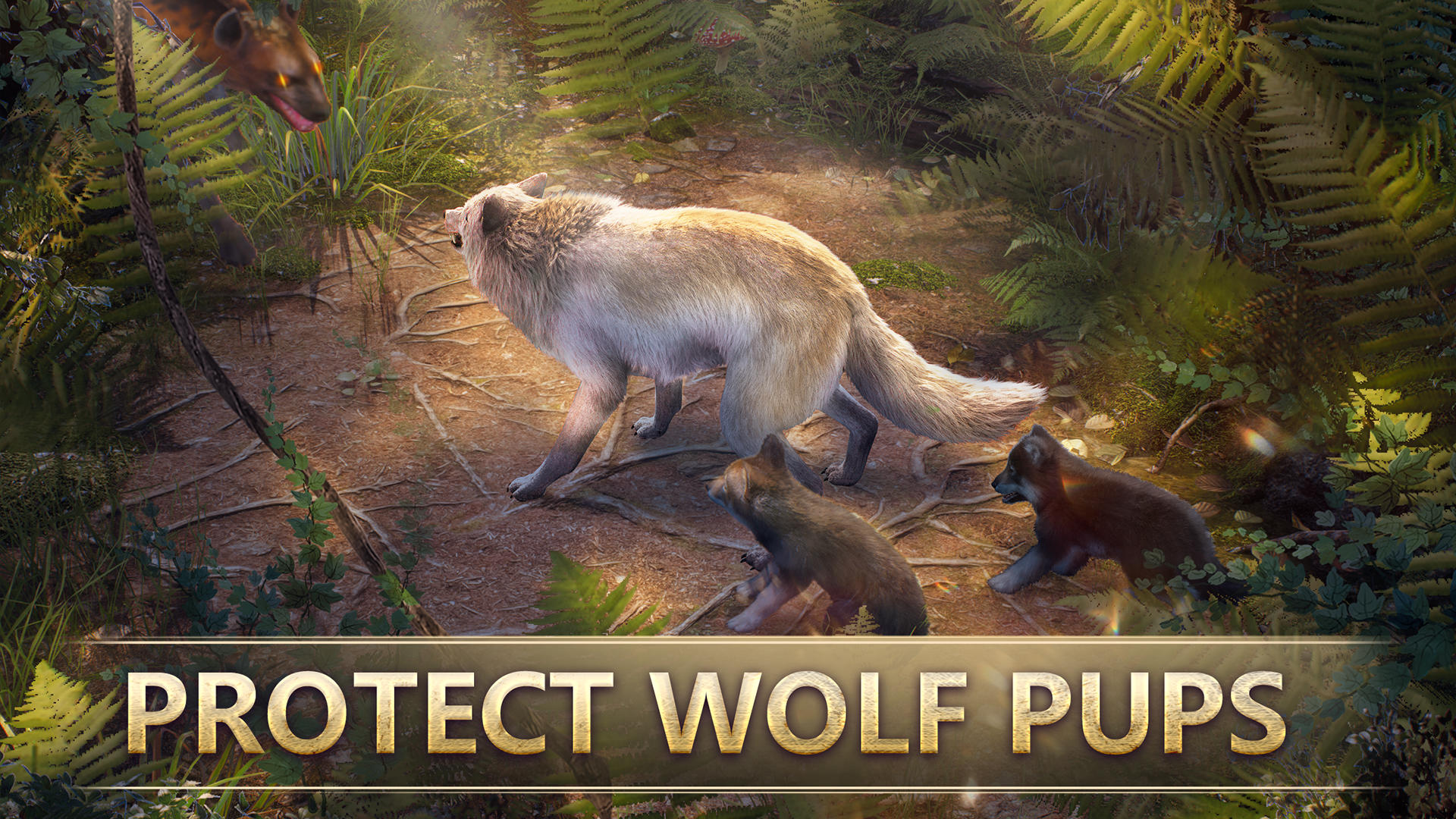 Screenshot 1 of Wolf Game: 더 와일드 킹덤 