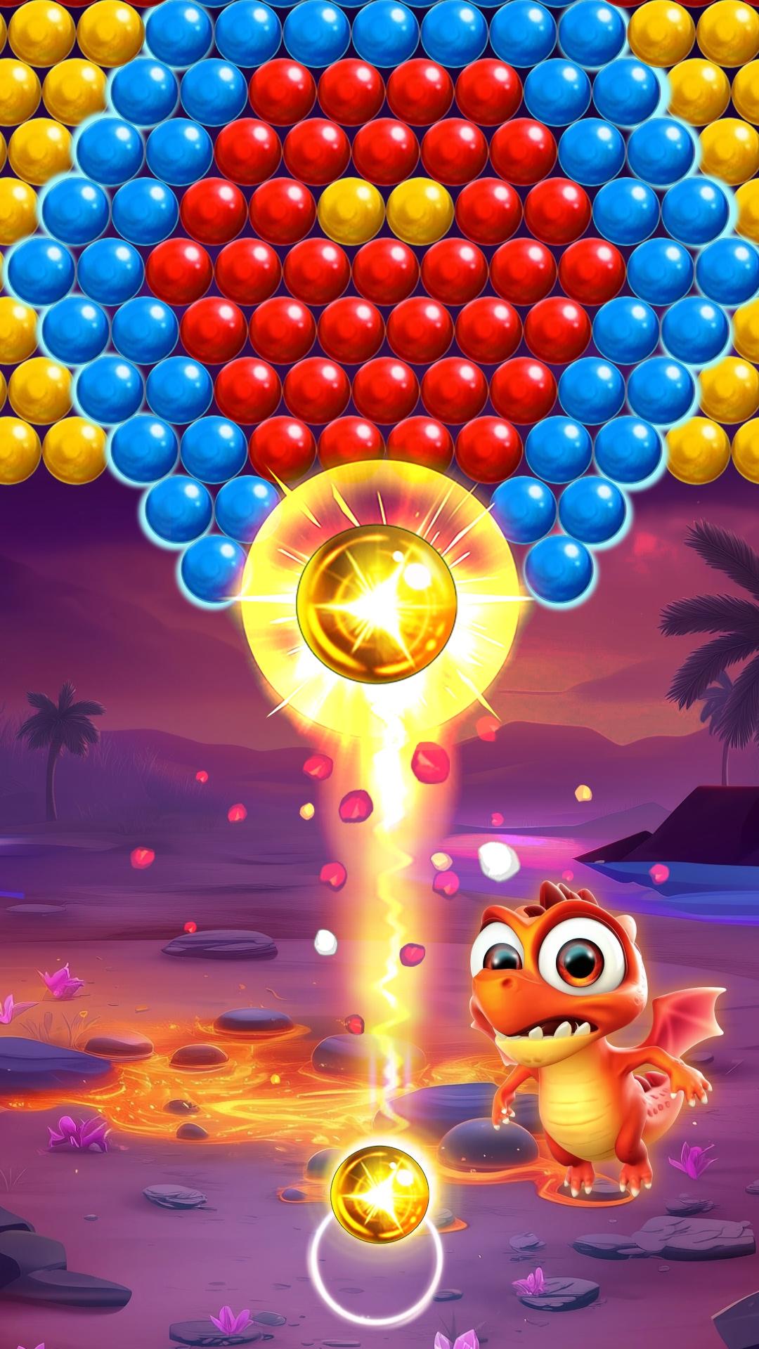 Bubble Shooter Collect Jewels Game Screenshot