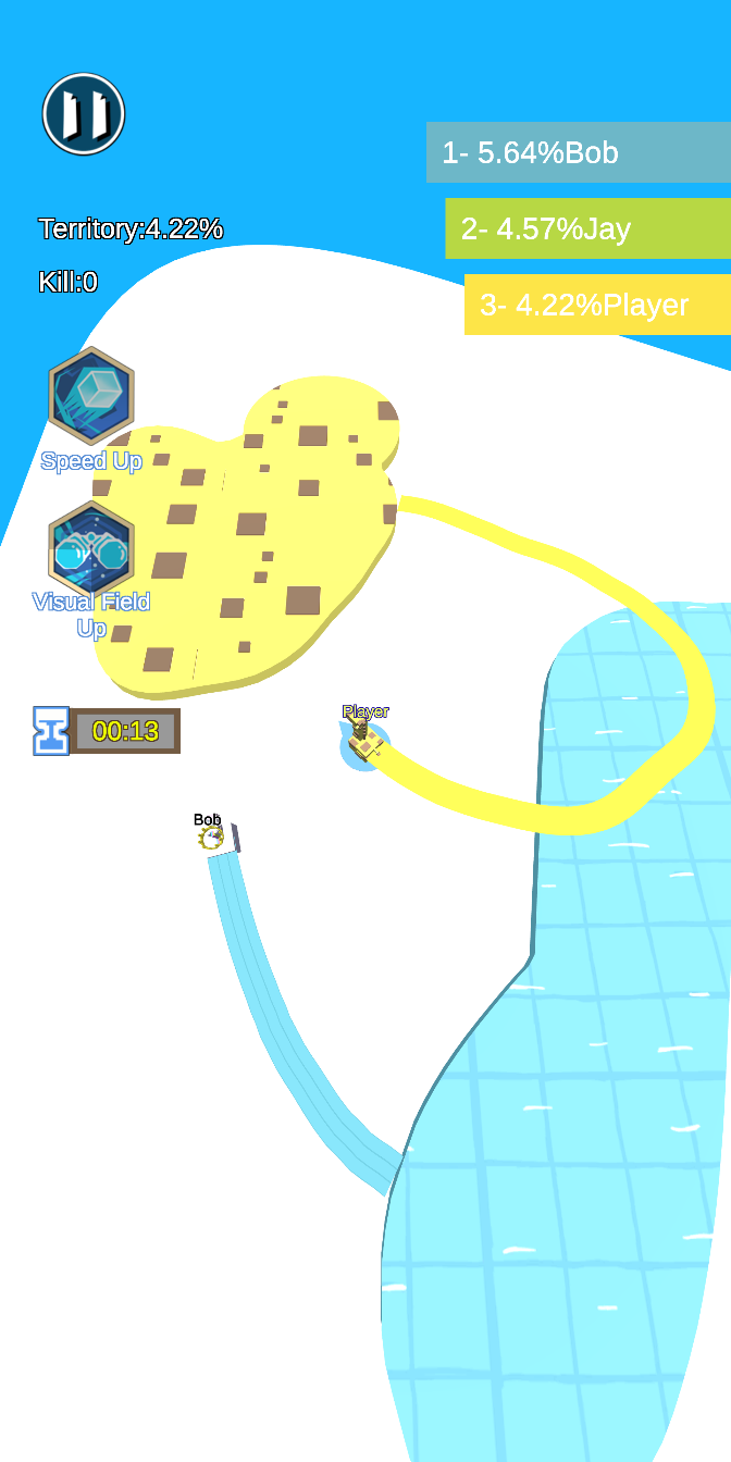 Screenshot of Territory.io 3D