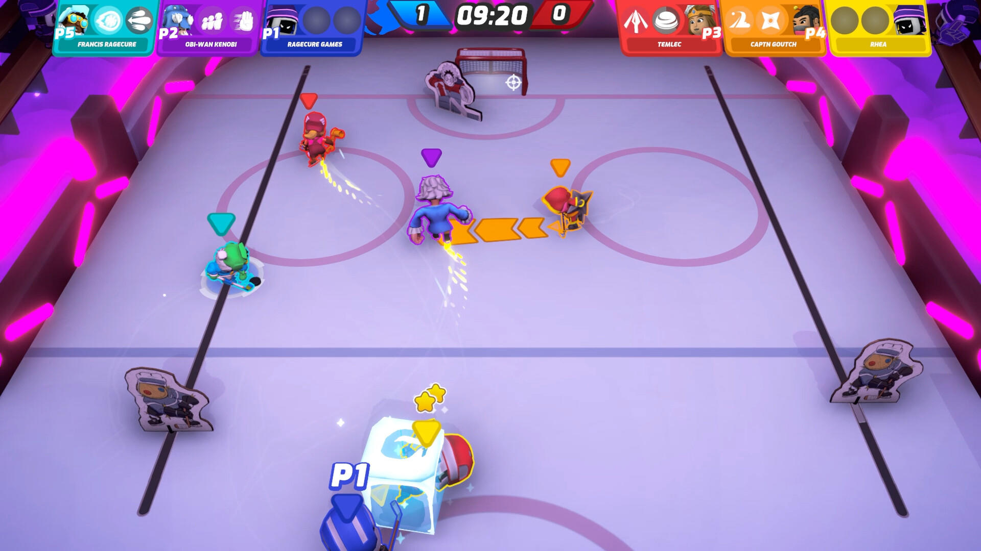 冰球大莽鬥遊戲截圖