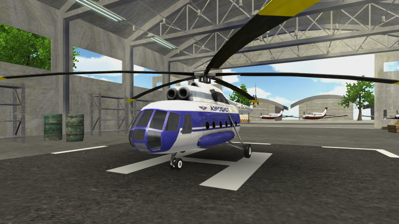 Screenshot 1 of Máy bay trực thăng Cảnh sát Bay Giả lập 1.40