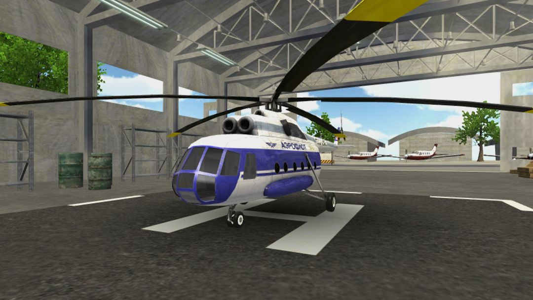 Screenshot of Police Helicopter Flying Simulator