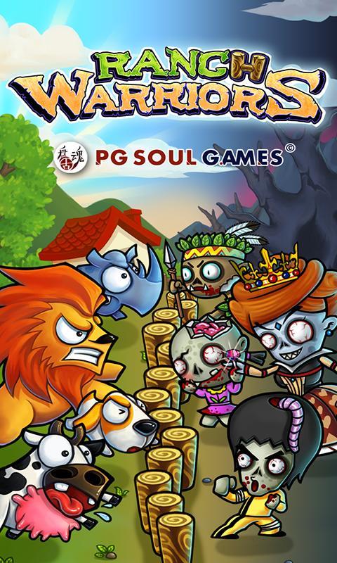 Animals vs Zombies Defense Game Screenshot