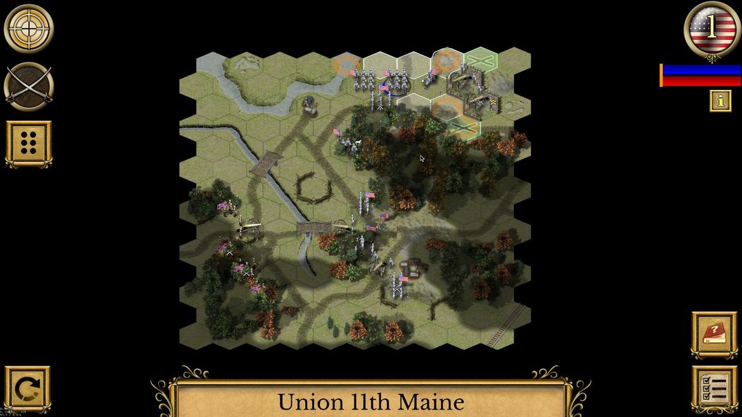 Civil War: 1864 게임 스크린 샷