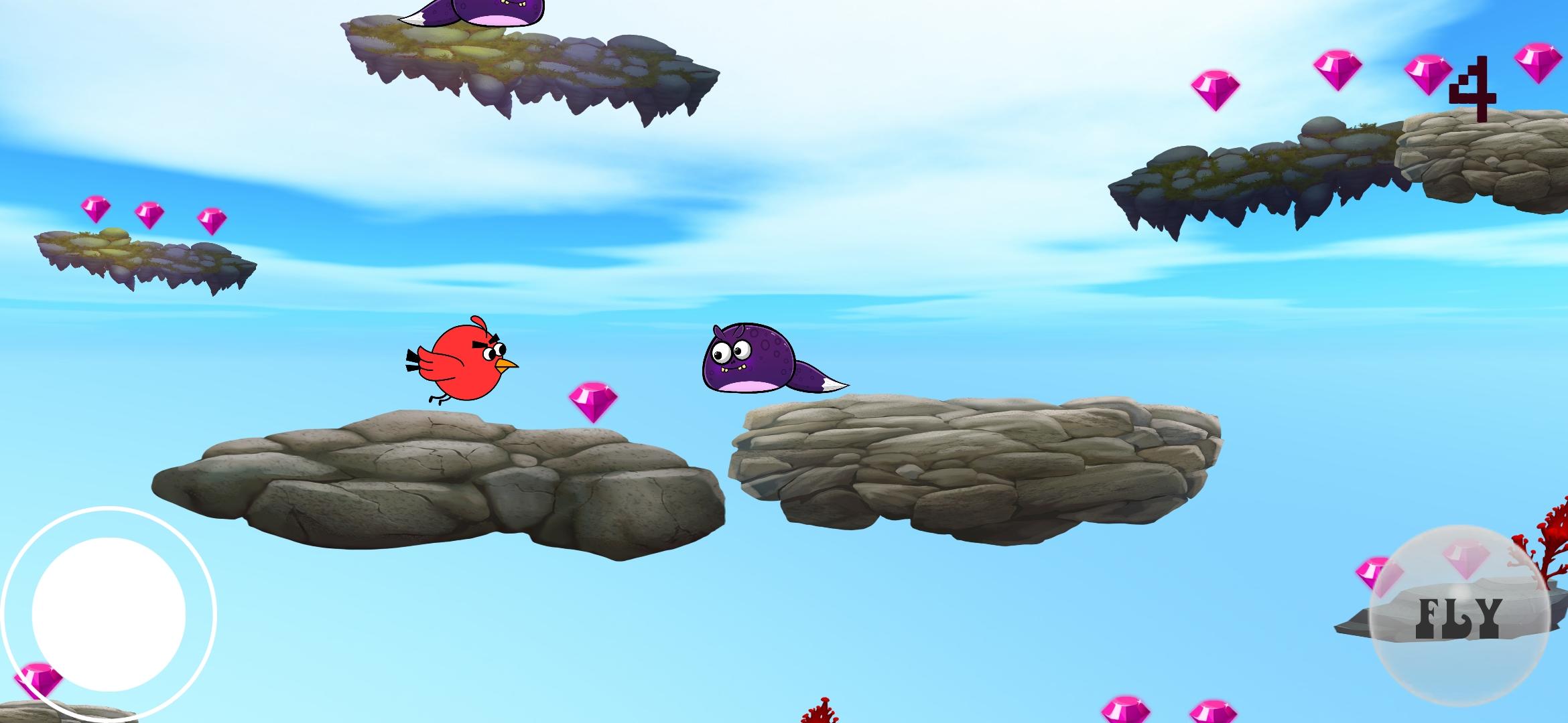 The funny bird Game Screenshot
