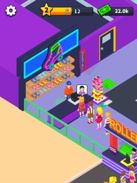 Roller Disco: Idle Skate Dance Game Screenshot