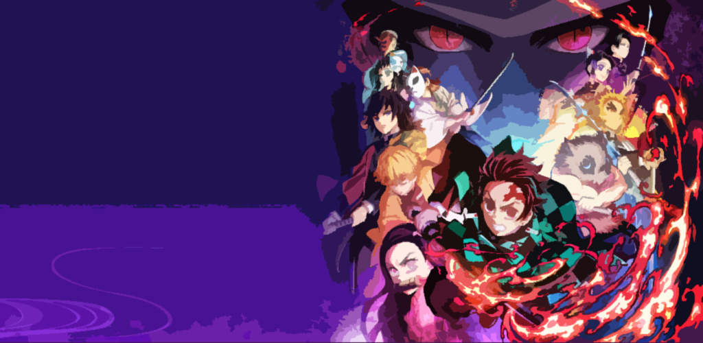 Banner of Kimetsu Fight - Demon Slayer 