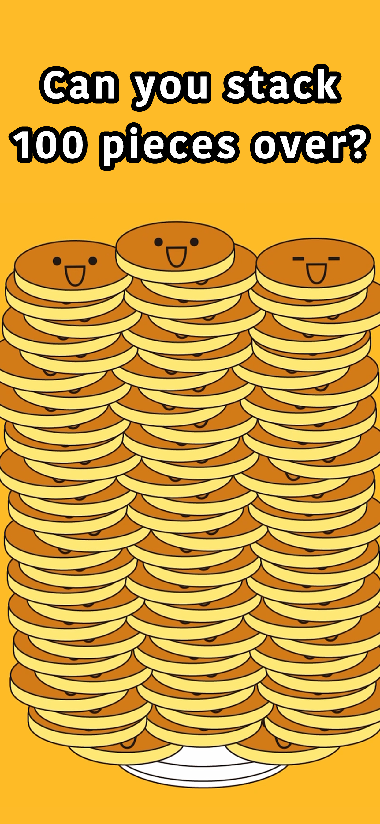 Pancake Tower-Game for kids Game Screenshot