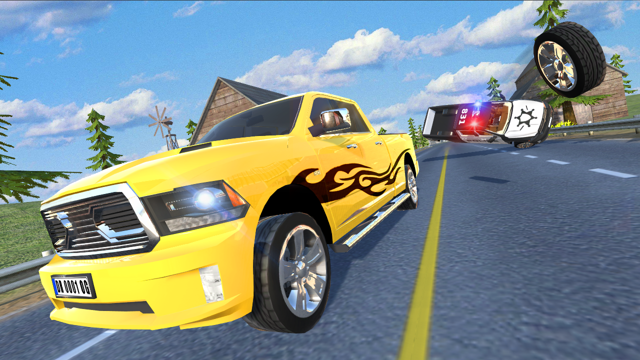 Offroad Pickup Truck R Game Screenshot