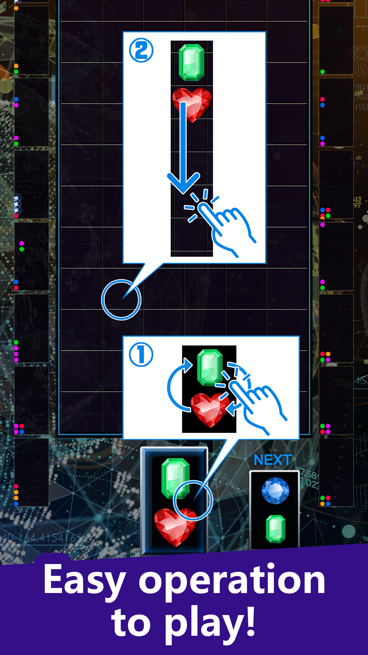 Cuplikan Layar Game Fighting! Falling block puzzle