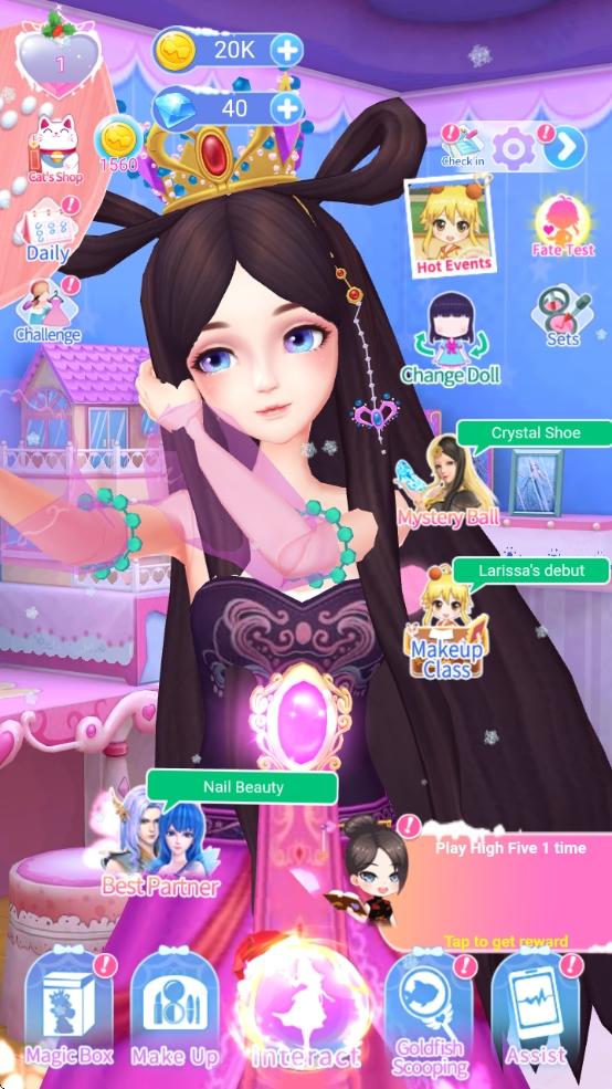 Makeup Princess Simulator Game Screenshot