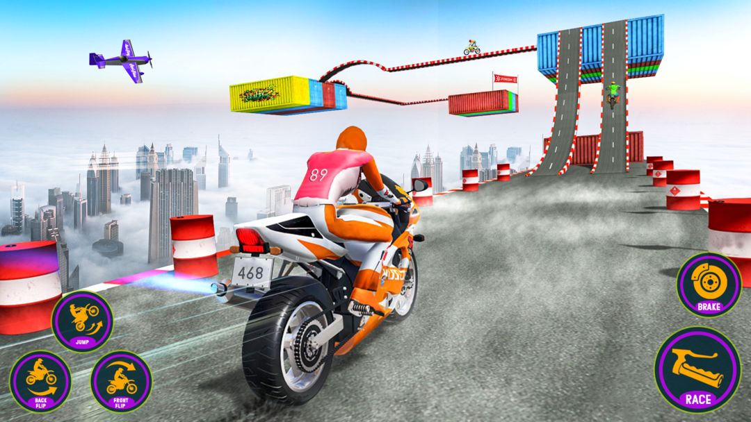 Bike Stunt Racing Bike Game遊戲截圖