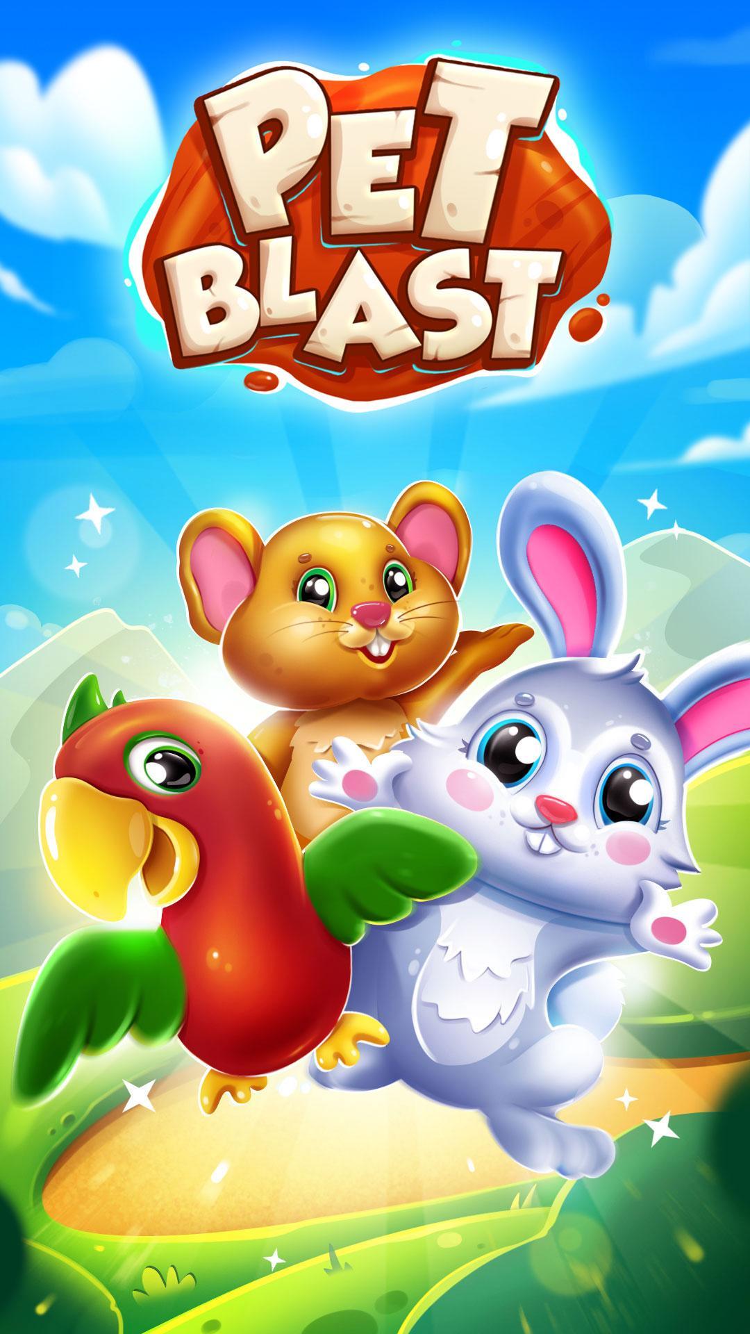 Pet Blast:Match 3 Puzzle Games Game Screenshot