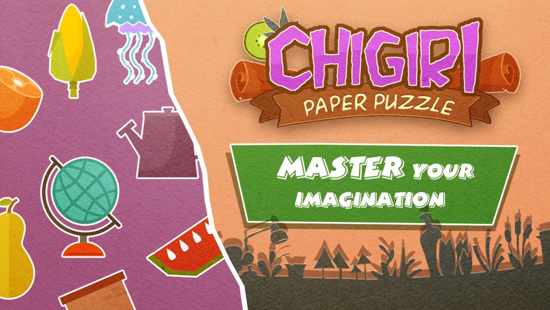 Chigiri: Paper Puzzle screenshot game