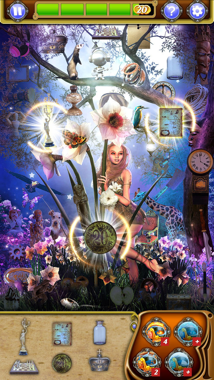Hidden Object - Elven Forest Game Screenshot