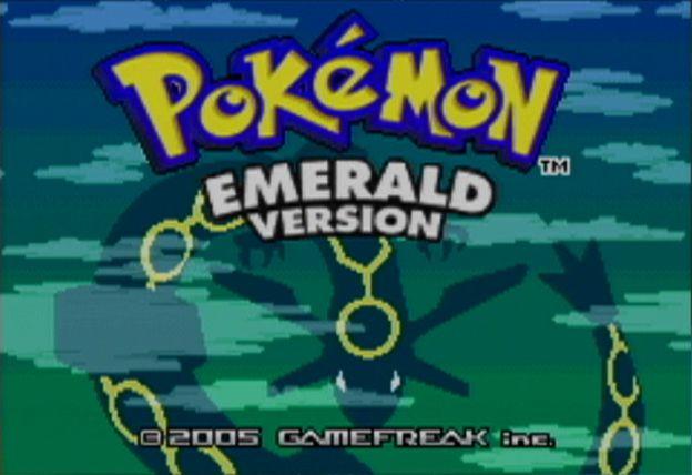 Pokémon Emerald Version Game Screenshot