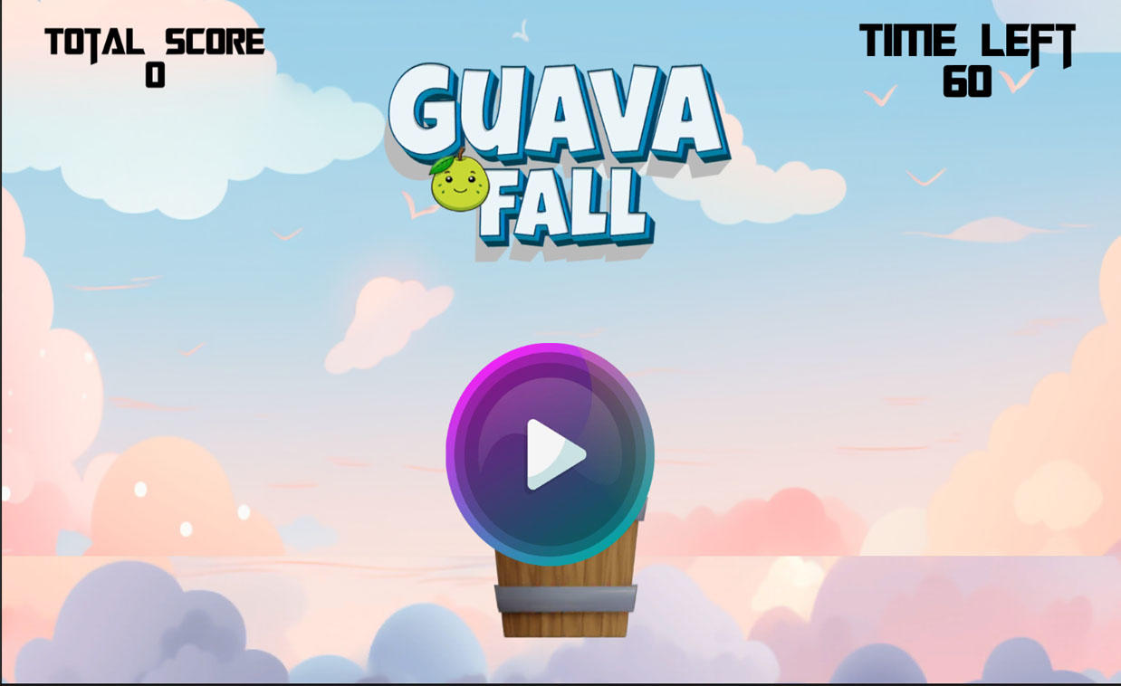 Guava Fall Fun Game Screenshot